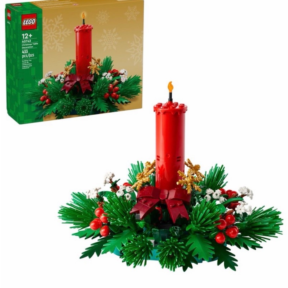 LEGO 40743 Christmas Table Decoration NIB